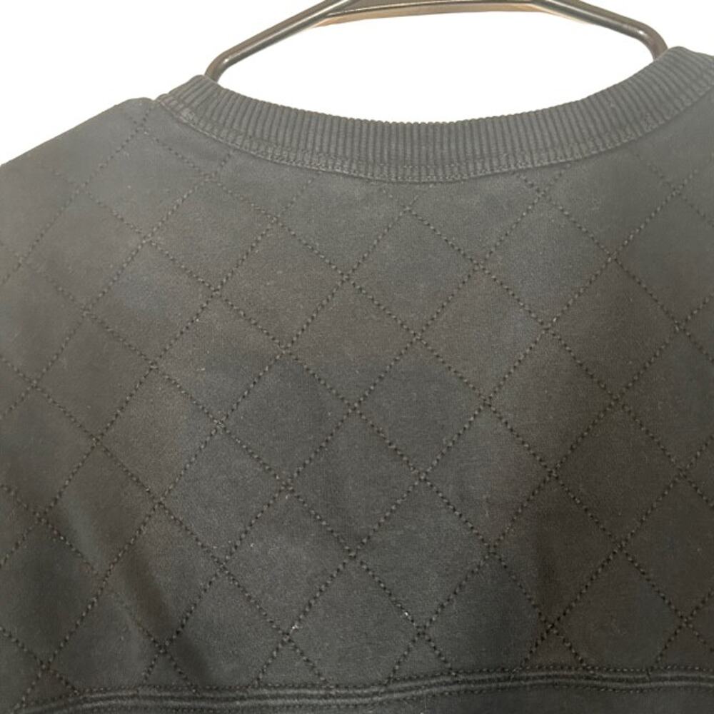 Puma Black Long Sleeve Cotton Blend Athletic Casual Sweatshirt Women Sz L - Picture 4 of 9